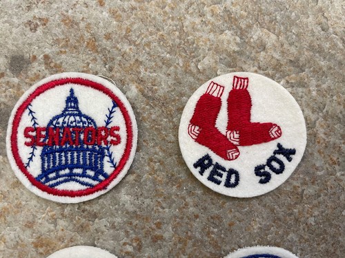 Vintage MLB Baseball Patches, Red Sox, Mets, Dodgers, Lot ### - Picture 4 of 8