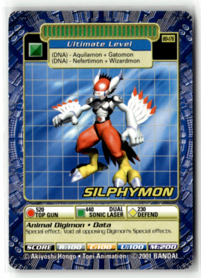 Digimon Digi-Battle - Silphymon BO-176 - Bandai Series 4