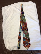 Nicole Miller 1991 Mens Football Neck Tie