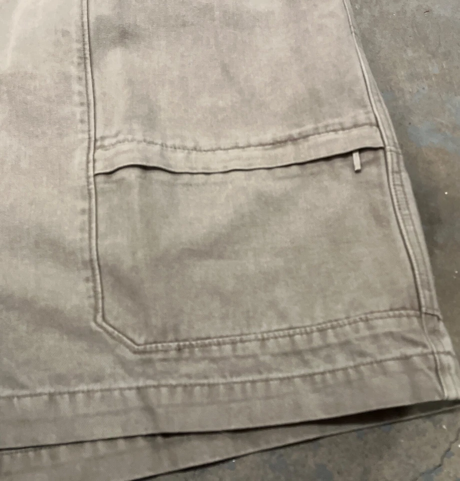 Pantalones Cortos Tácticos Woolrich Elite Series Para Hombre 34 Cintura Piedra Oscura Teñido con Pigmento Foto 2 de 4