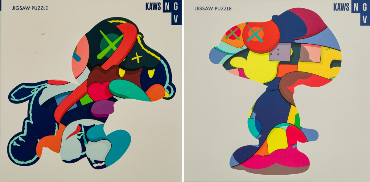 KAWS x NGV &quot;Stay Steady” &quot;No One&#39;s Home&quot; NO ONE'S HOME, STAY STEADY AND THE THINGS THAT COMFORT BY