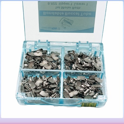 2 scatole tubo buccale ortodontico dentale 1° 2° Molare Roth MBT 022 base rete - Foto 15 di 15
