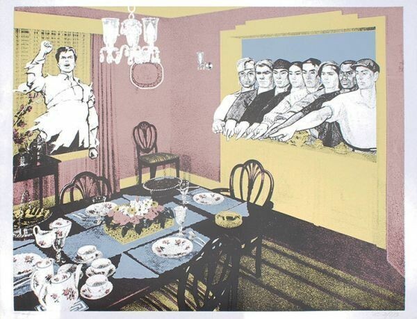 Erro (Gudmundur Gudmundsson) Original Silkscreen Serigraph