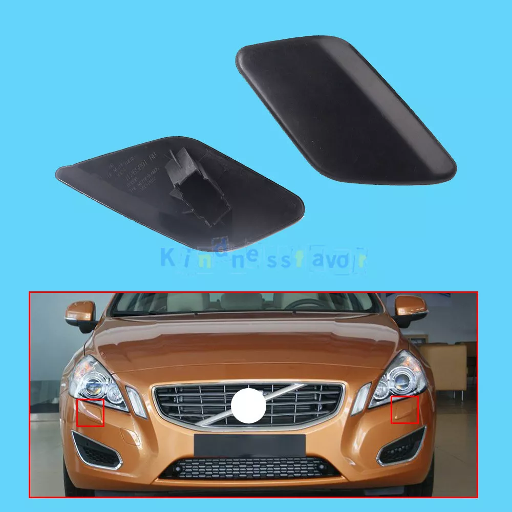 Volvo s60 headlight washer on sale cover replacement