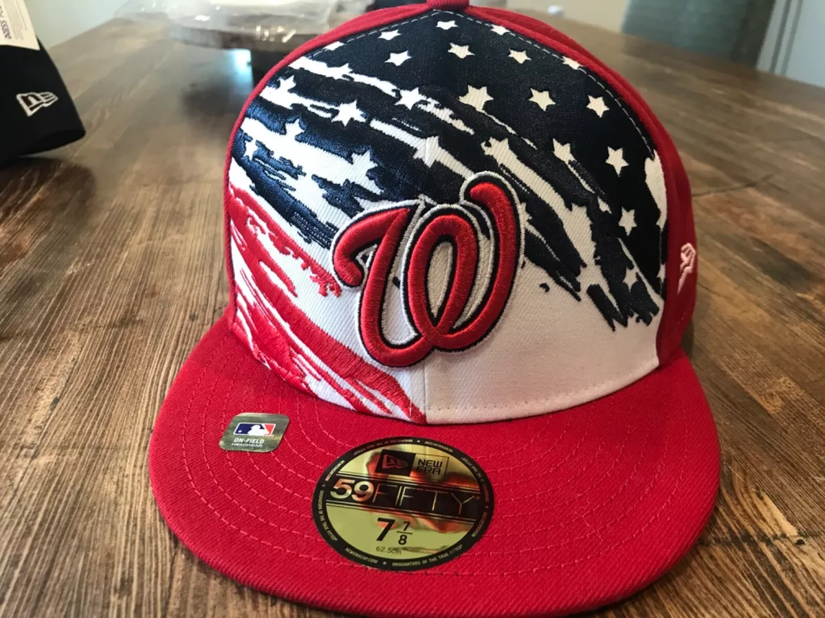 Washington nationals american flag hat deals