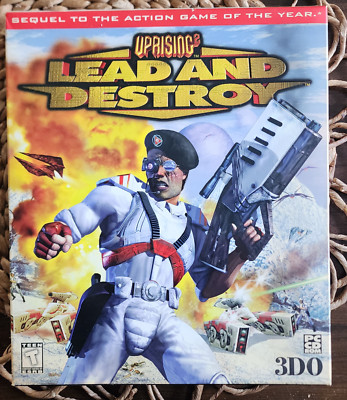Uprising 2 Lead and Destroy (1998) Big Box New Factory Sealed US Retail Edition