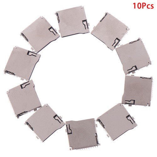 10PCS Type TransFlash TF Micro Card Socket Adapter Automatic PCB Connect'GU - Afbeelding 1 van 7