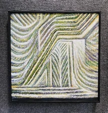 SPIRITUAL ABSTRACT Homage to ALBERT RYDER Temple of the Mind Painting D. McGEARY