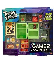 Teeny Tinies Teeny Gamer Essentials Playset 20 Pieces Set Dollhouse Miniatures