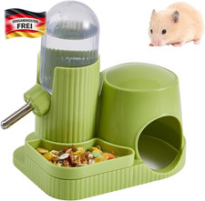 Kleintier-Trinkflasche mit Futterspender Versteck f&uuml;r Hamster M&auml;use Ratten