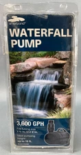 Smartpond WPR3600: 3,600 GPH Revolution Pump Waterfall Pump Professional Grade