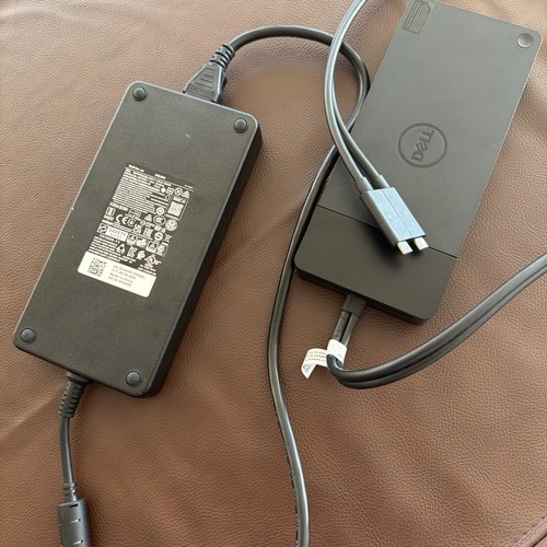 Dell WD19DCS Dual USB-C Performance Dock w/ Genuine 240W AC Adapter - TESTED!