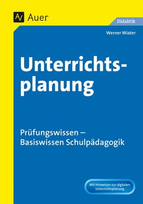 Unterrichtsplanung | Werner Wiater | Deutsch | Taschenbuch | 272 S. | 2025