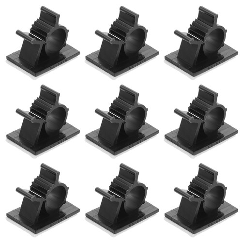 100 Pcs Drahtkartenkabelschnalle Reisen Kabelbefestigungsschnalle Kabelklemme - 第 9/12 張圖片