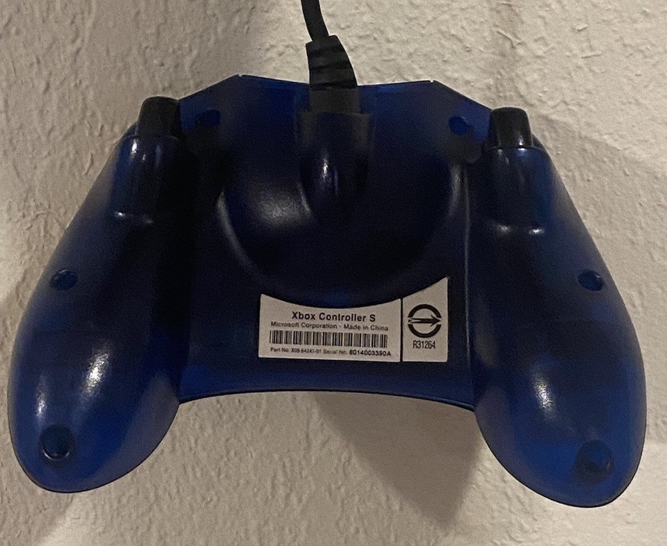 Original Xbox Controller S Type Translucent Blue OEM Microsoft ...