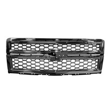 New Front Grille For 2014-2015 Chevrolet Silverado 1500 Gm1200712c