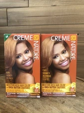 (2) Creme of Nature Honey Blonde Hair Color with Shea Butter Conditioner