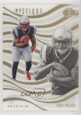 2018 Panini Illusions Mystique Gold /299 Sony Michel #MQ-SM 09x2