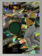 2025 Panini Select TOMMY WHITE Sparks Relic Silver Prizm #SP-TW RC Prospect A's
