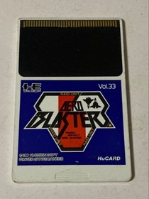 AERO BLASTERS Hudson Soft TurboGrafx-16 PC Engine Operation confirmed 1990 used