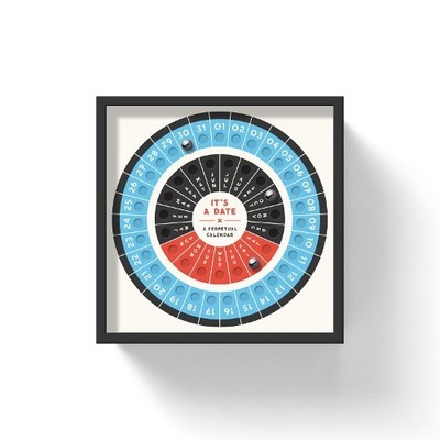 Brass Monkey Galison It's A Date Perpetual Desk Calendar (Calendar)