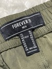 Forever 21 Men Mens Olive Green Drawstring Cargo Pants Size XL — photo 2