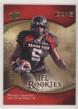 2009 Upper Deck Icons NFL Rookies 312/599 Michael Crabtree #111 2rz