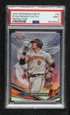 2022 Bowman's Best Refractor Ryan Mountcastle #58 PSA 9 MINT 1ol1