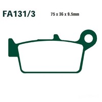 Bremsbelag BremsbeläGe EBC SFA131 3HH Vorne FüR Honda SRX 50 Shadow 1998-1999