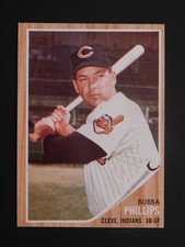1962 Topps Baseball Card #511 Bubba Phillips (EX-MT)