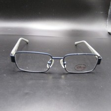 Disney Pixar Kids Eyeglass Frames 44-14 Blue Gray Metal Plastic Full Rim