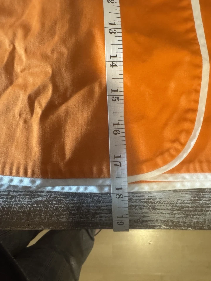 Falda Island Republic Naranja Con Botones Blancos Talla 6 Foto 2 de 3