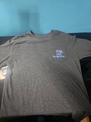 Women's Memphis Tigers T-Shirt Size Medium Gray Short Sleeve