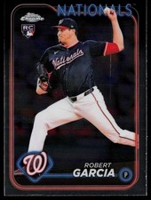 ROBERT GARCIA 2024 TOPPS CHROME UPDATE RC WASHINGTON NATIONALS #USC149