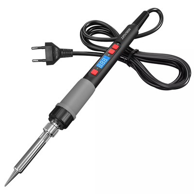 DE Profi Lötkolben Set Lötset Feinlötkolben Regelbar Soldering Iron Kit 90W 220V