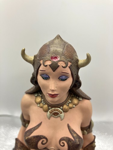 1996 Clayburn Moore Table Statue “Princess” Ruby Edition, Frank Frazetta,116/250 - Picture 4 of 14