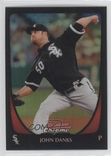 2011 Bowman Chrome Refractor John Danks #109 0i0