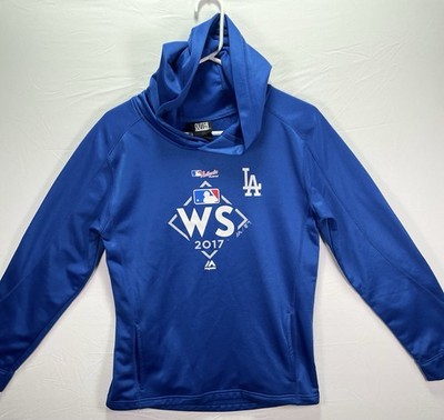 LA Dodgers 2017 world series Hoodie authentic Majestic