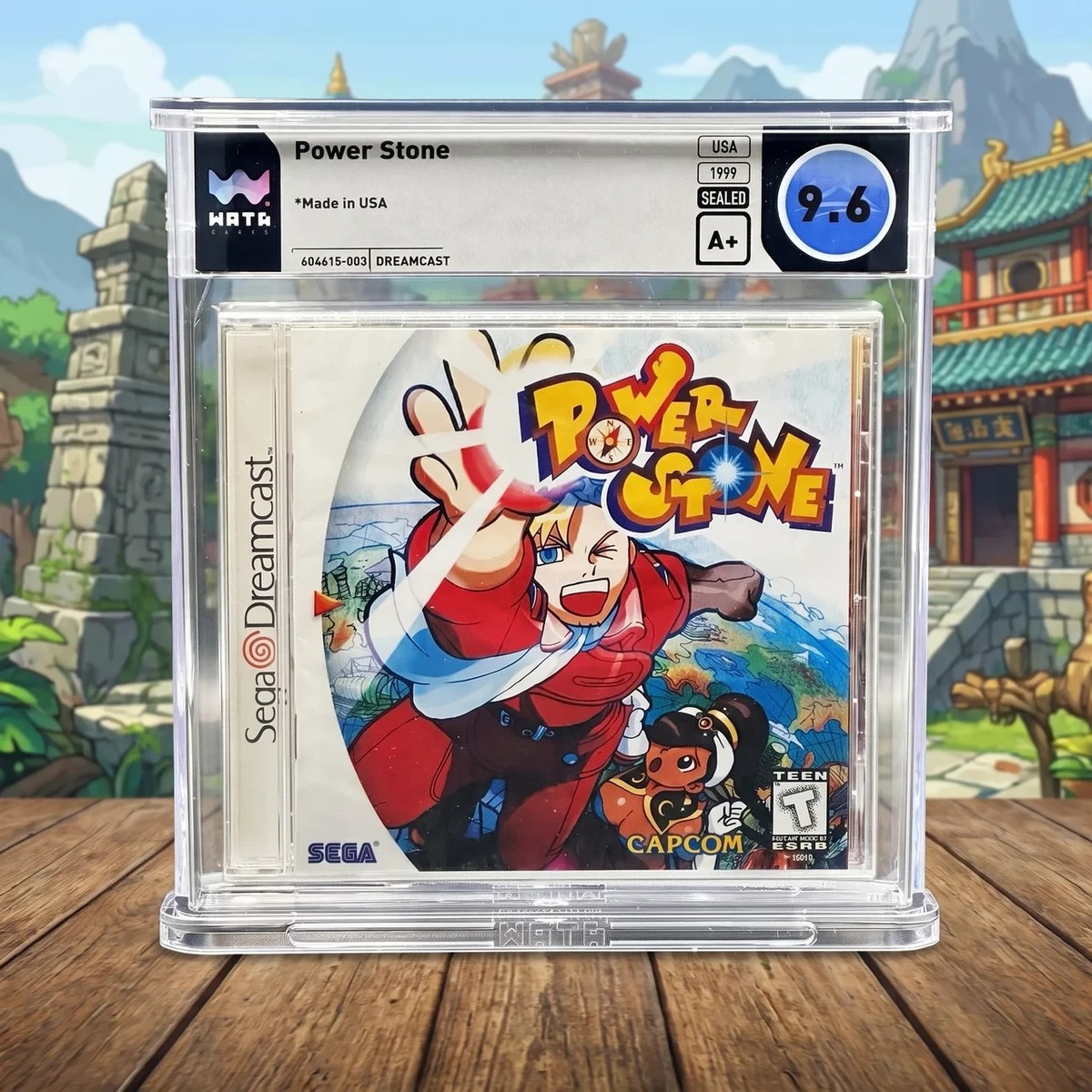 Power Stone • WATA 9.6 A+ • Sega Dreamcast • Not VGA/CGC