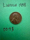 1958 Lincoln cent - Circulated - Wheat Penny -  FREE SHIPPING!!