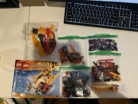 LEGO CHIMA Laval&rsquo;s Fire Lion 70144 | 99% Complete READ DESC