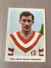 Top! Heinerle Fussball Sammelbild 60er Jahre Heinz Jansen Fortuna Düsseldorf