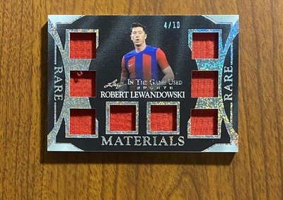 2025 Leaf In The Game Used Sports Robert Lewandowski Rare Materials Octo /10
