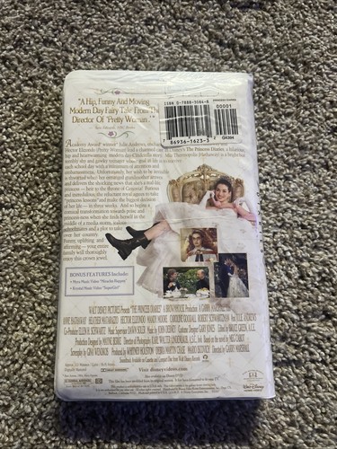 Disney's The Princess Diaries (VHS, 2001) Clamshell Case, Brand New Sealed! - Picture 3 of 3