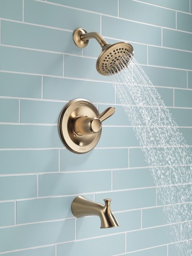 Delta T14438 Lahara Monitor 14 Series Tub and Shower Trim Package - Bronze - Bild 10 von 12