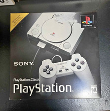Sony PlayStation Classic Gray Microconsole 20 Games 16GB HDMI 720p SCPH-1000R