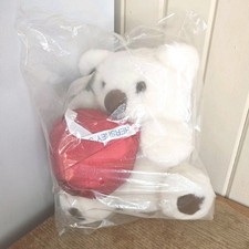 Hershey's Kisses Plush Bear White 12" Stuffed Animal NEW  SEALED