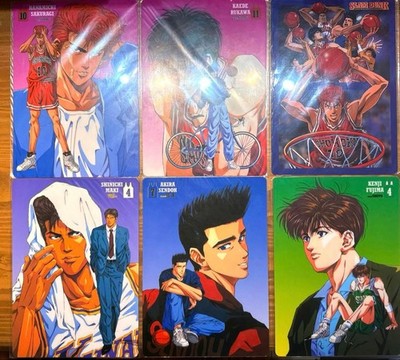 Slam Dunk Unopened Underlay Set Akira Sendo Hanamichi Sakuragi Rukawa