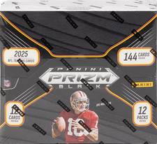 2025 Panini Prizm Black Football Factory Sealed Hobby Box
