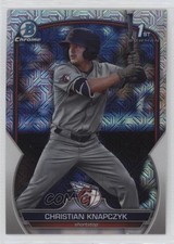2023 Bowman Draft Chrome Japan Refractor Christian Knapczyk #BDC-180 1bs7